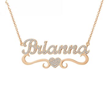 Iced Out Name Necklace, 4 of 6