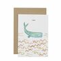 Whale First Birthday Card, thumbnail 1 of 2