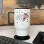 Personalised Flowers Best Nanny Travel Mug, thumbnail 1 of 2