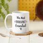 Personalised Brilliant Grandad Mug, thumbnail 1 of 5