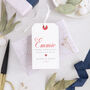 Classic Personalised Christmas Gift Tag, thumbnail 2 of 5