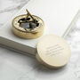 Personalised Father's Day Brass Sundial Compass, thumbnail 1 of 4