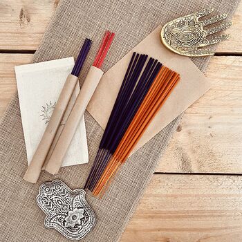 Hand Dipped Incense Sticks Custom Mixed Bundle Vegan, 10 of 10