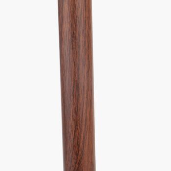 Brushed Silver Wood Effect Table Lamp, 6 of 8