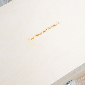 Personalised Wooden Keepsake Box, 4 of 7