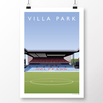 Aston Villa Villa Park Holte End Poster, 2 of 8