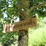 Hanging House Plaque Handmade From Devon Oak, thumbnail 3 of 10