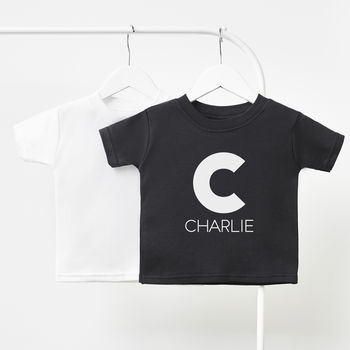 Monogram Personalised Children's T Shirt, 3 of 3