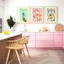 Aperol Spritz Cocktail Art Print – Vibrant Kitchen And Bar Décor, thumbnail 4 of 10
