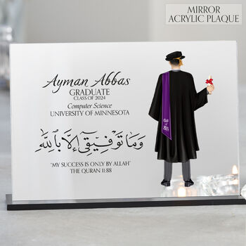 Muslim Male Graduation Gift With Scroll, 8 of 10