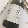 Personalised Mini 40th Special Year Prosecco Label, thumbnail 1 of 3