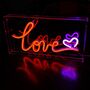 Love Neon Light Box, thumbnail 3 of 3