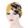 Chemo Headwear Cancer Scarves Pre Tied Turban Headwrap Duo, thumbnail 5 of 7