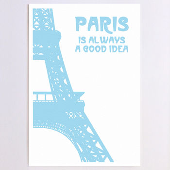 Personalised Paris Print, 3 of 5
