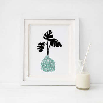 Cheese Plant Print, 2 of 2