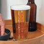 Personalised World Cup Pint Glass, thumbnail 4 of 4