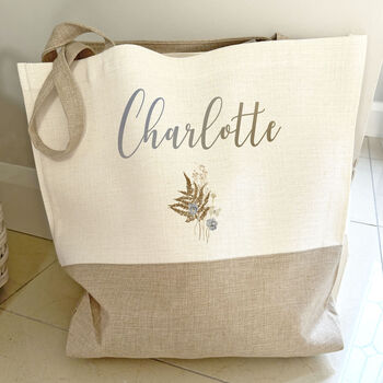 Personalised Large Tote Bag, 4 of 8