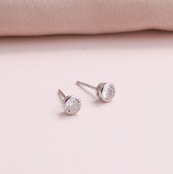 'Friends Are Diamonds' Sterling Silver Earrings, 3 of 7