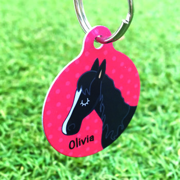 Horse Bridle Tag Personalised, 10 of 10
