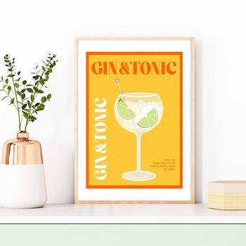 Gin And Tonic Print, 2 of 5