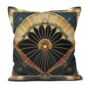 Deco Elegance In Red Design Two Art Deco Cushions, thumbnail 3 of 7