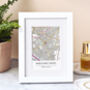 Our Family Home Personalised Map Print, thumbnail 1 of 10