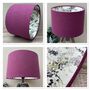 Purple Double Sided Botanical Lampshades, thumbnail 10 of 10