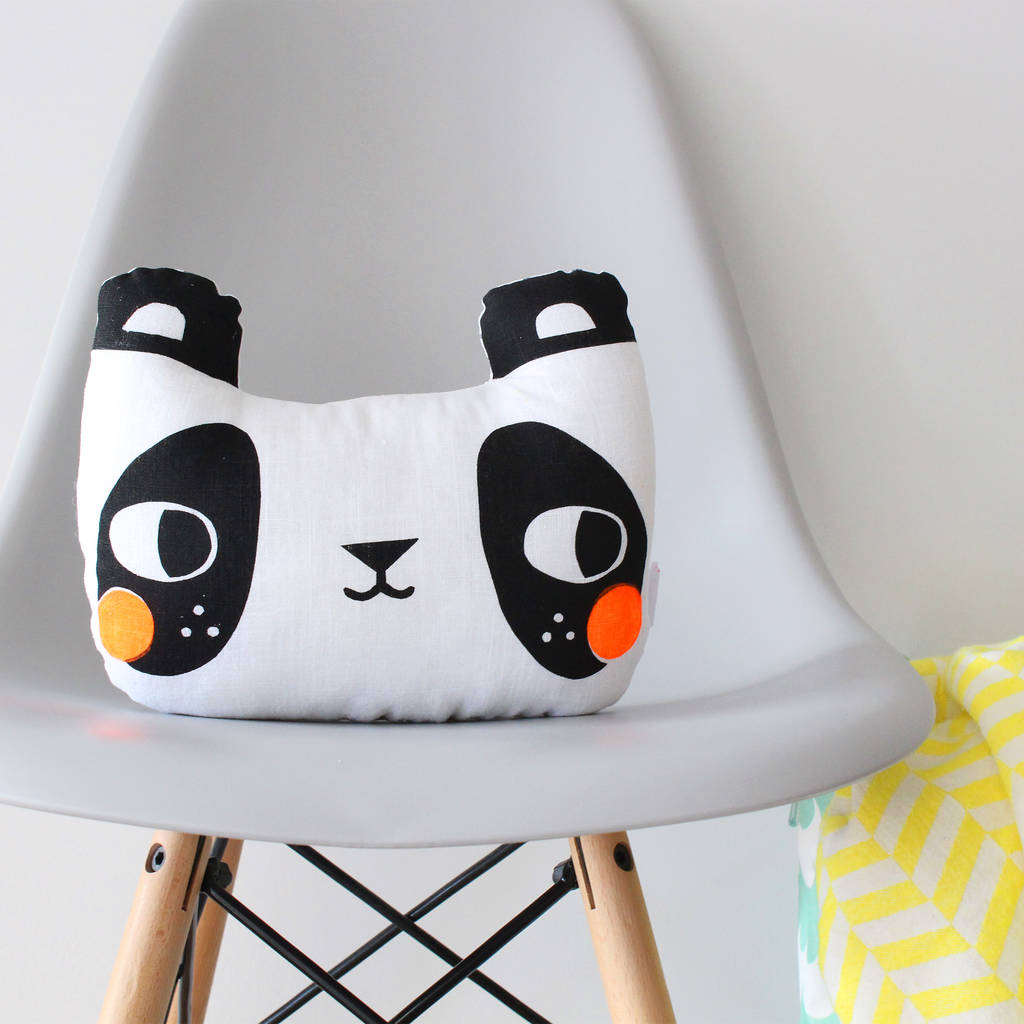 Panda Cushion, 1 of 4