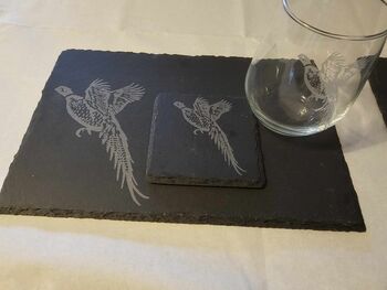 Country Animal Slate Placemat Set, 4 of 5