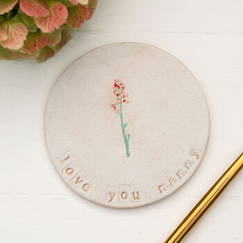 Floral Love You Nanny Coaster, 2 of 8