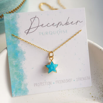 Turquoise Star Necklace, 2 of 11