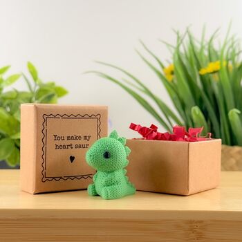 You Make My Heart Saur Tiny Little Gifts, 2 of 2