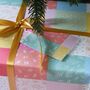 Pastel Patchwork Quilt Wrapping Paper, thumbnail 6 of 10
