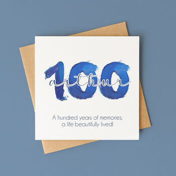 Personalised Birthday Card For Him – Any Age, 6 of 11