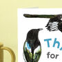 New Baby Girl Magpie Card, thumbnail 3 of 8
