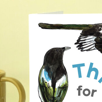 New Baby Girl Magpie Card, 3 of 8