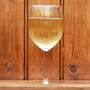 Wording Wine Glass, thumbnail 9 of 9
