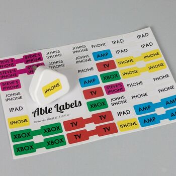 Cable Labels, 2 of 2