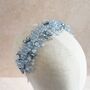 Blue Crystal Headband, thumbnail 5 of 6