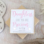Sterling Silver Heart Earrings, Daughters Like You, thumbnail 1 of 4