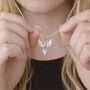 Personalised Sterling Silver Phoenix Necklace, thumbnail 2 of 9