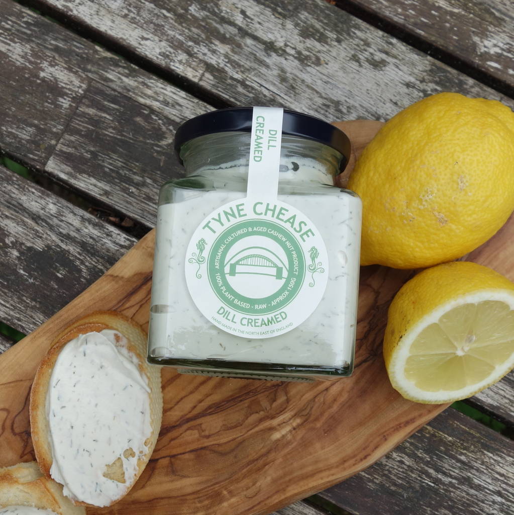 Dill Vegan Creamed Chease By Tyne Chease