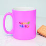 Our Love Rainbow Valentine's Day Mug, thumbnail 2 of 2