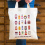 Funny Condiments Tote Bag, thumbnail 1 of 2