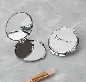 Personalised Compact Mirror By We Love To Create