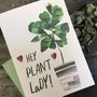 Plant Lady Card, thumbnail 5 of 5