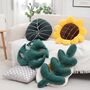 Luxury Velvet Hand Filled Leaf Cushions, thumbnail 1 of 8