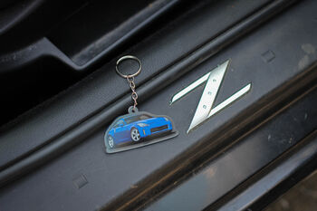 Made To Order Car Illustration Key Rings, 12 of 12