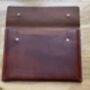 Personalised Spanish Brown Leather A4 Documents Holder, thumbnail 7 of 10