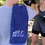 Boxing Gym Towel With Personalised Evolution Motif, thumbnail 1 of 4